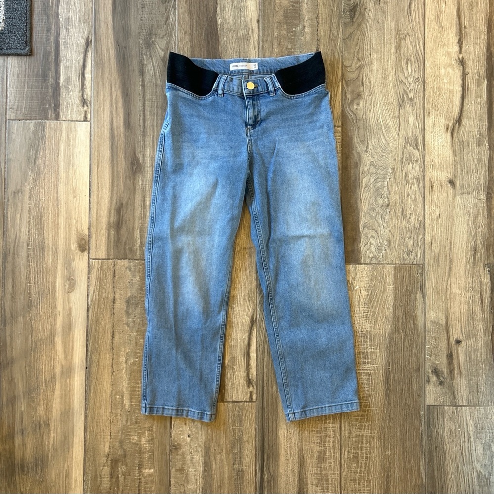 ASOS Maternity Jeans Size 6 Under The Belly Straight Leg Pregnancy
